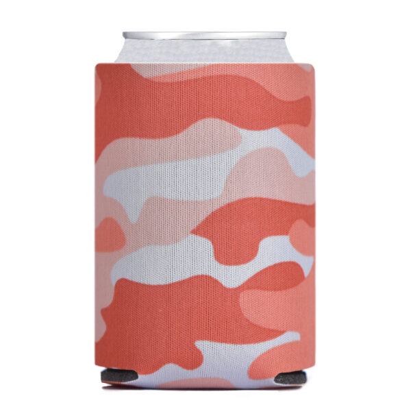 Foam Can Cooler CAMO CORAL