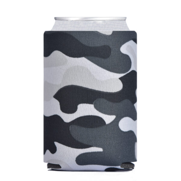 Foam Can Cooler CAMO GREY