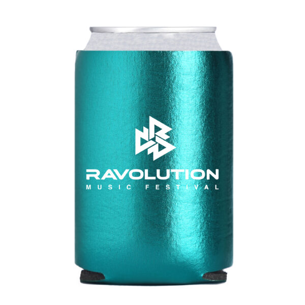 Foam Can Cooler METALLIC GREEN