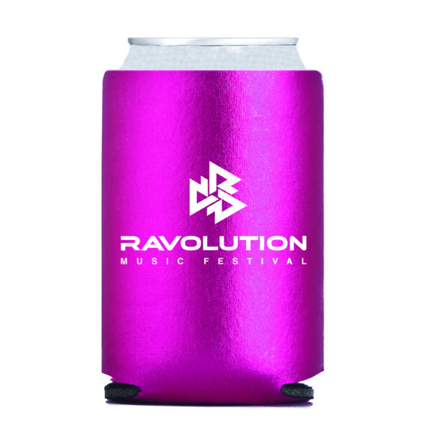 Foam Can Cooler METALLIC PINK