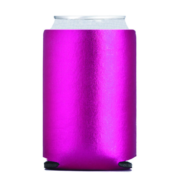 Foam Can Cooler METALLIC PINK