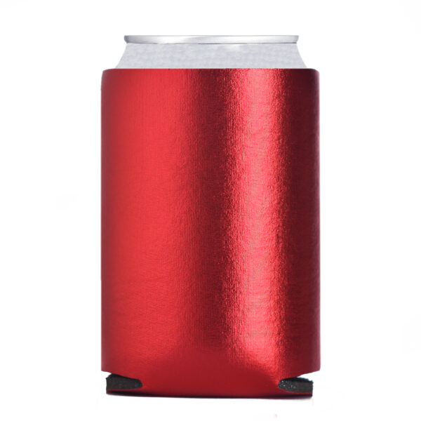 Foam Can Cooler METALLIC RED