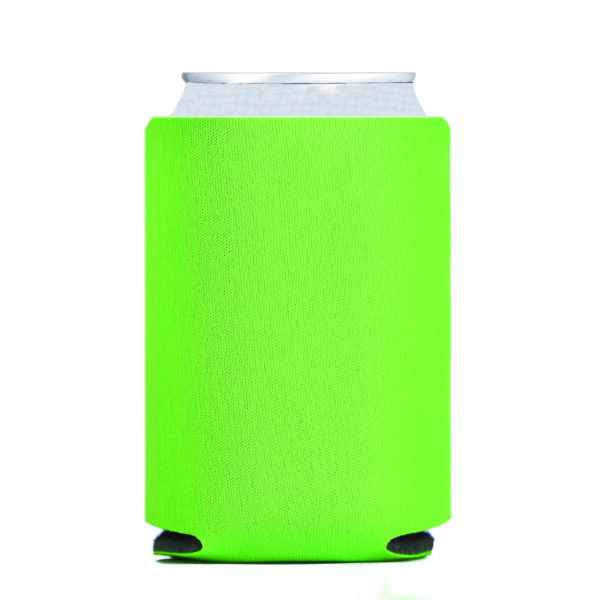 Foam Can Cooler NEON GREEN