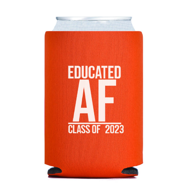 Foam Can Cooler NEON ORANGE