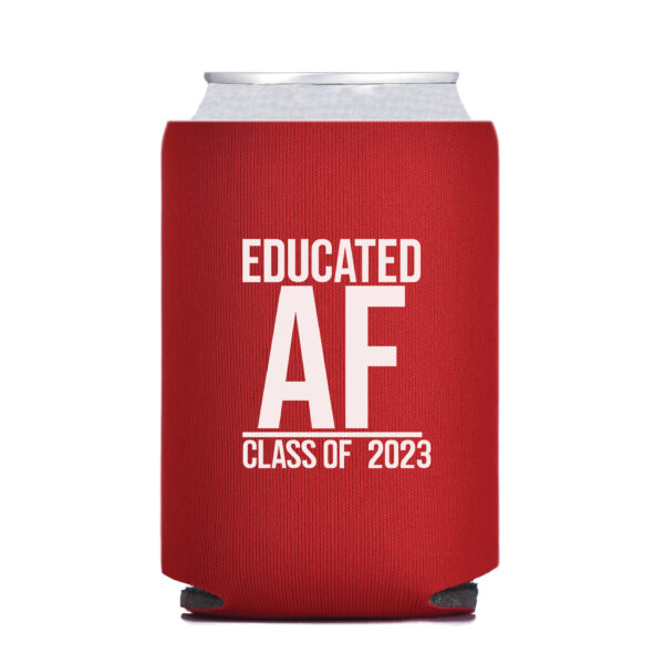 Foam Can Cooler RED