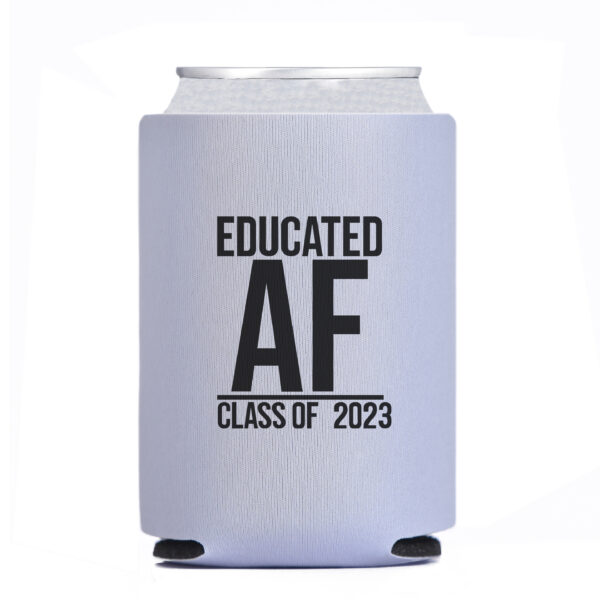 Foam Can Cooler WHITE