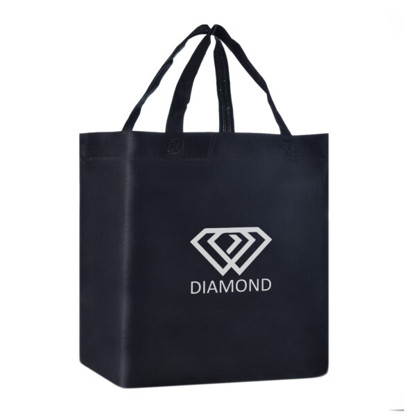 TB02 Shopper Tote Bags - BLACK