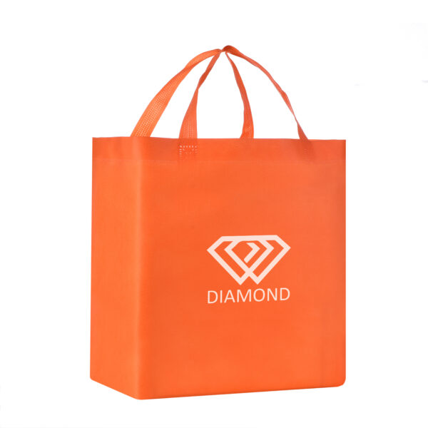 TB02 Shopper Tote Bags - ORANGE