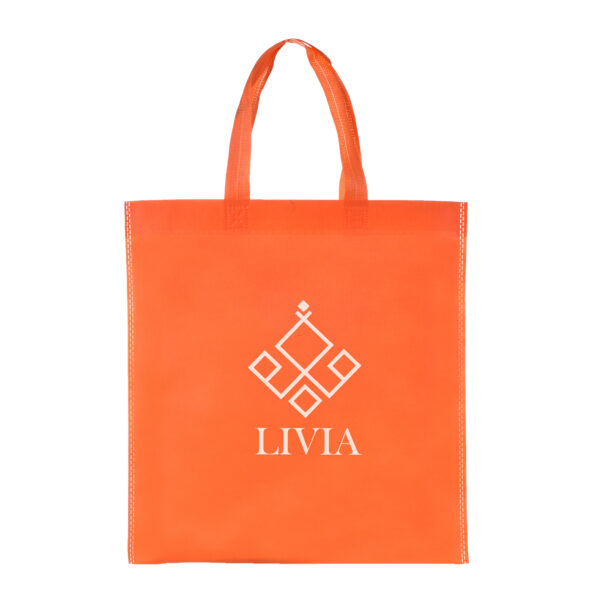 TB03 Popular Non Woven Tote Bags - ORANGE