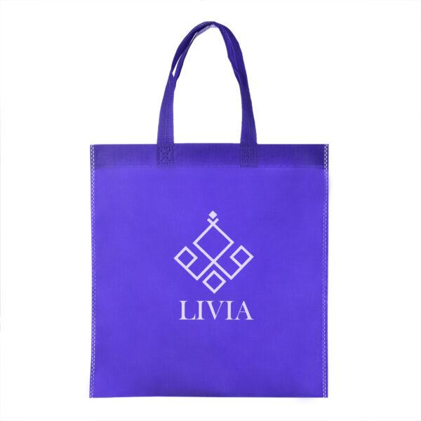 TB03 Popular Non Woven Tote Bags - PURPLE