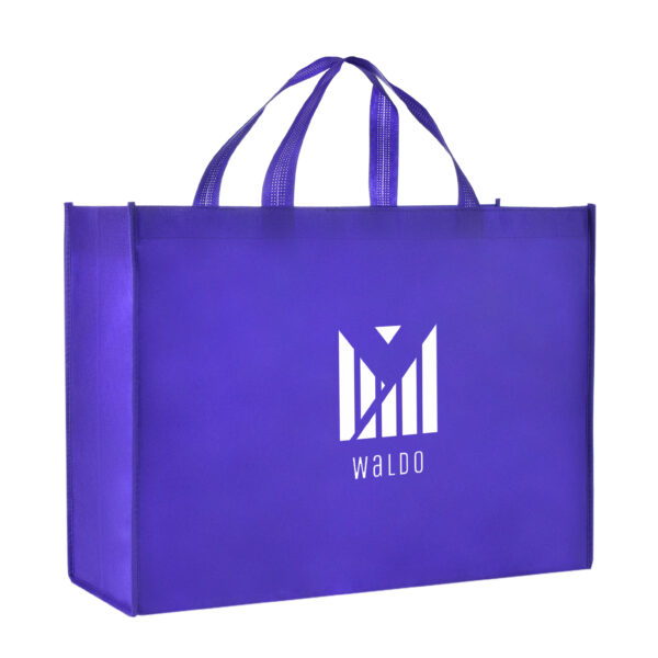 TB09 Medium Grocery Tote Bags - PURPLE