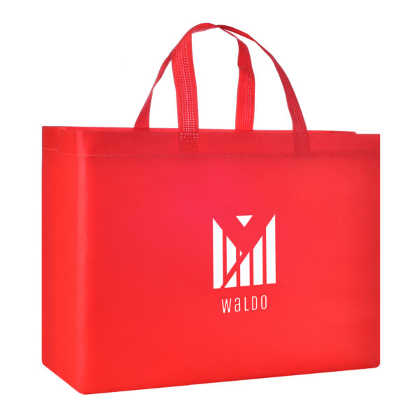 TB09 Medium Grocery Tote Bags - RED