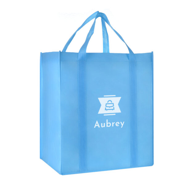 TB11 Reusable Grocery Tote Bags - LIGHT BLUE