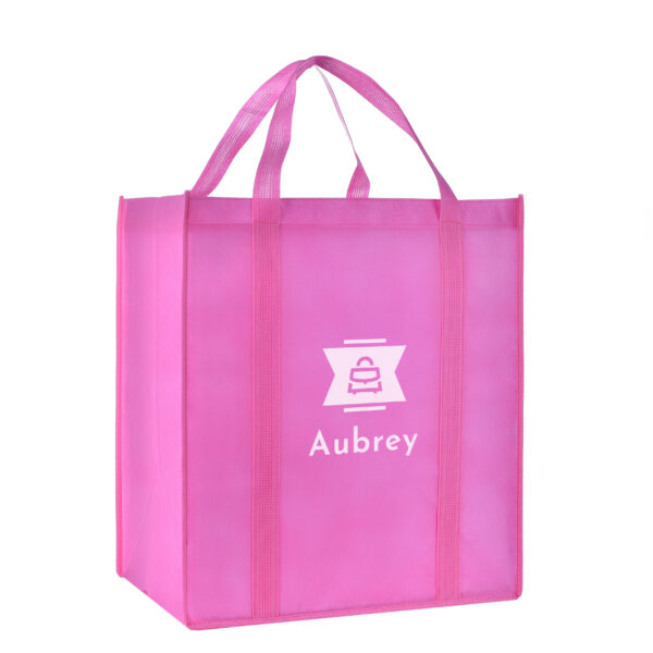 TB11 Reusable Grocery Tote Bags - PINK