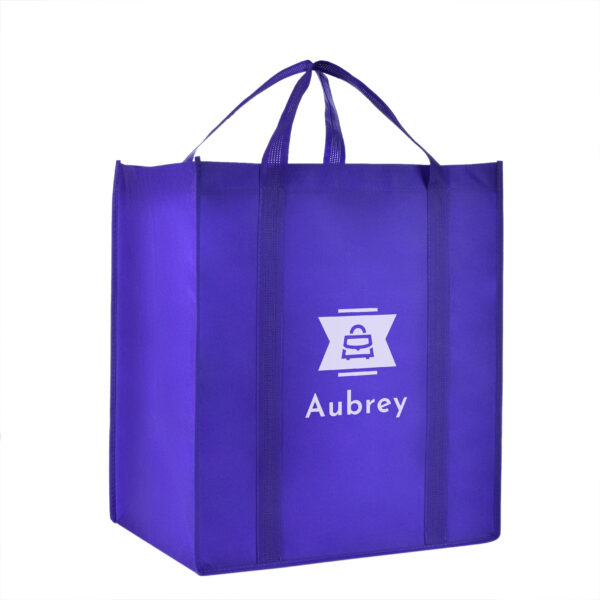 TB11 Reusable Grocery Tote Bags - PURPLE