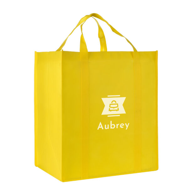 TB11 Reusable Grocery Tote Bags - YELLOW