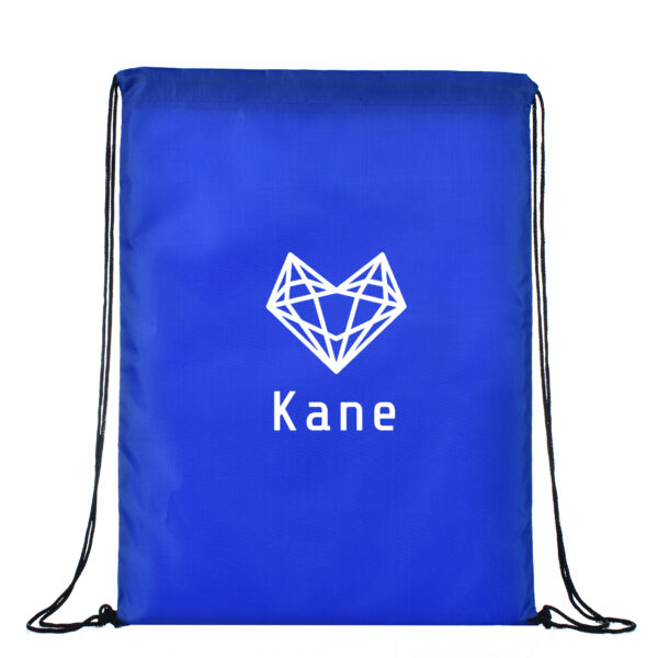 TB13 Drawstring Nylon Tote Bags - ROYAL BLUE